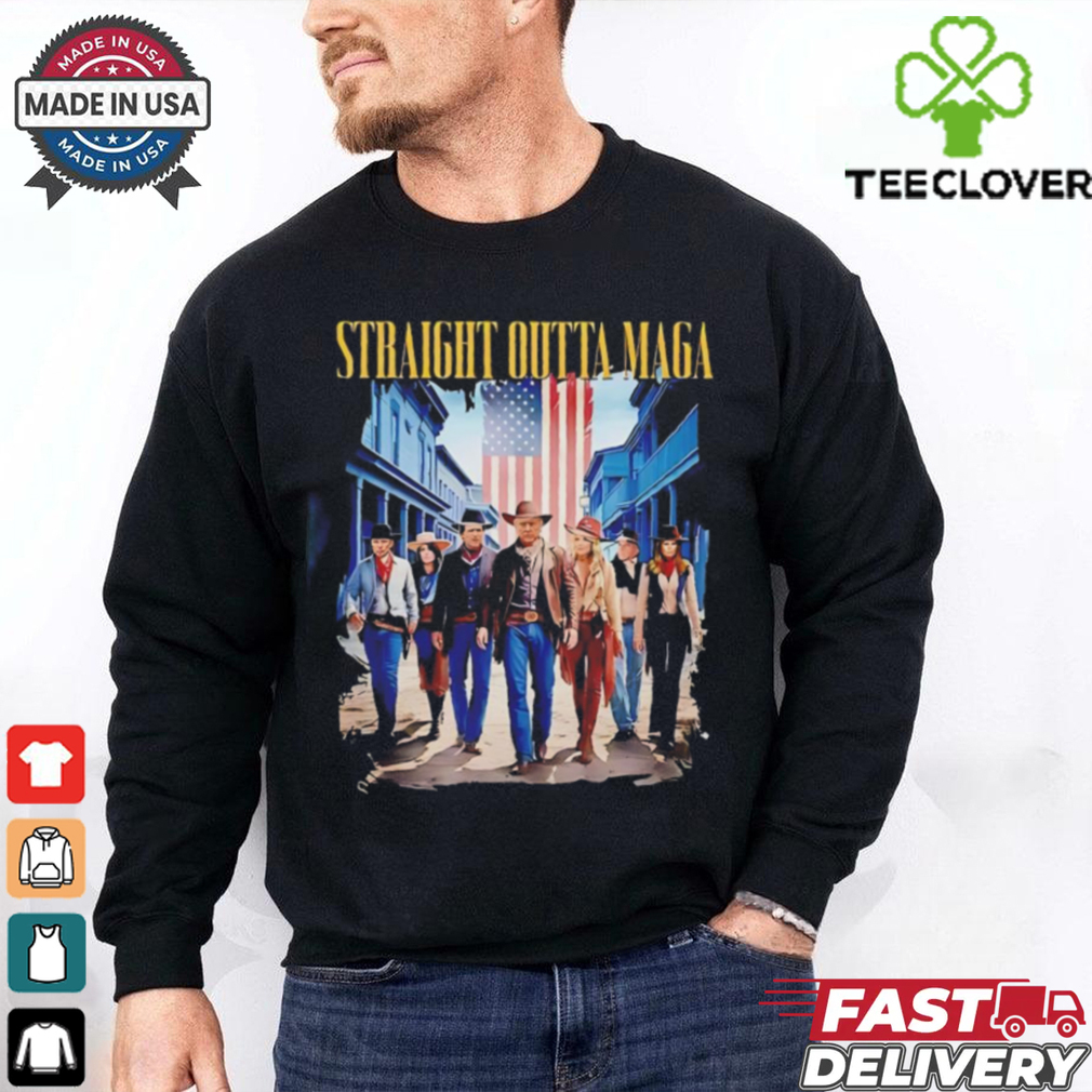 Straight Outta Maga 2024 Trump cowboy team shirt Straight Outta Maga 2024 Trump cowboy team shirt