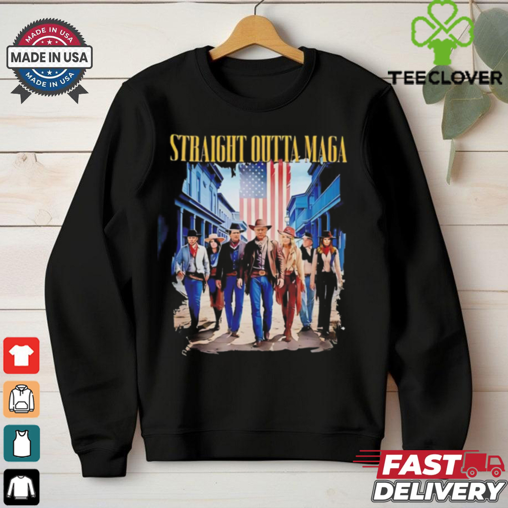 Straight Outta Maga 2024 Trump cowboy team shirt Straight Outta Maga 2024 Trump cowboy team shirt