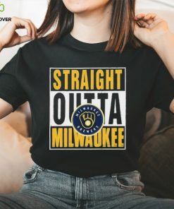 Straight Outta Milwaukee Brewers Shirt - Zorolam