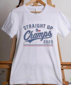 Straight Up Champions 2023 Texas Rangers Limited T Shirts