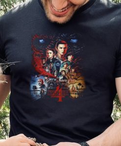 Stranger Things 4 Full Cast Poster T Shirt