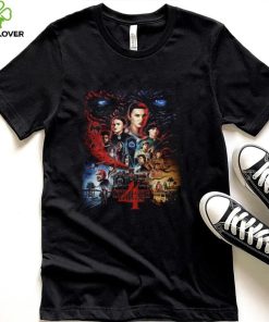 Stranger Things 4 Full Cast Poster T Shirt