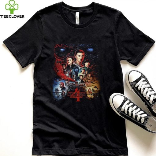 Stranger Things 4 Full Cast Poster T Shirt