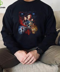 Stranger Things 4 Full Cast Poster T Shirt