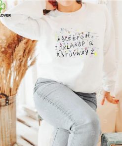 Stranger Things Alphabet Wall Christmas Lights T hoodie, sweater, longsleeve, shirt v-neck, t-shirt