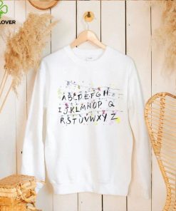 Stranger Things Alphabet Wall Christmas Lights T hoodie, sweater, longsleeve, shirt v-neck, t-shirt