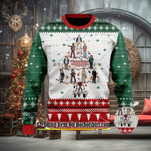 Stranger Things Christmas Tree Ugly Christmas Sweater