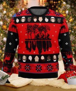 Stranger Things Red Ugly Christmas Sweater