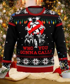 Stranger Things Who You Gonna Call Ugly Christmas Sweater