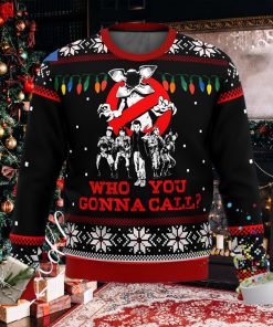 Stranger Things Who You Gonna Call Ugly Christmas Sweater