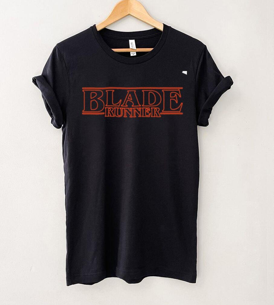 Stranger Things blade runner logo shirt Stranger Things blade runner logo shirt
