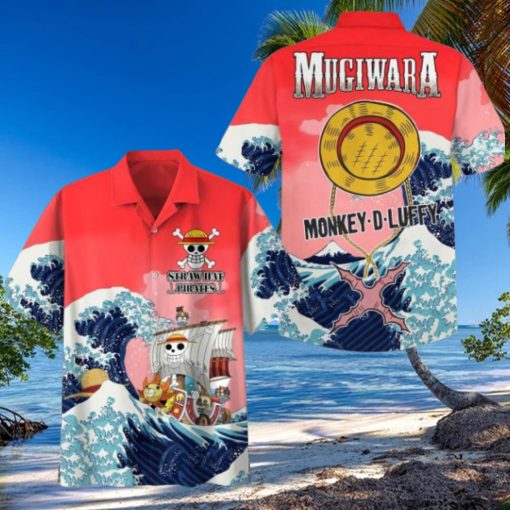 Straw Hat Pirates Mugiwara Monkey D Luffy Hawaiian Shirt