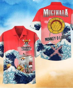 Straw Hat Pirates Mugiwara Monkey D Luffy Hawaiian Shirt