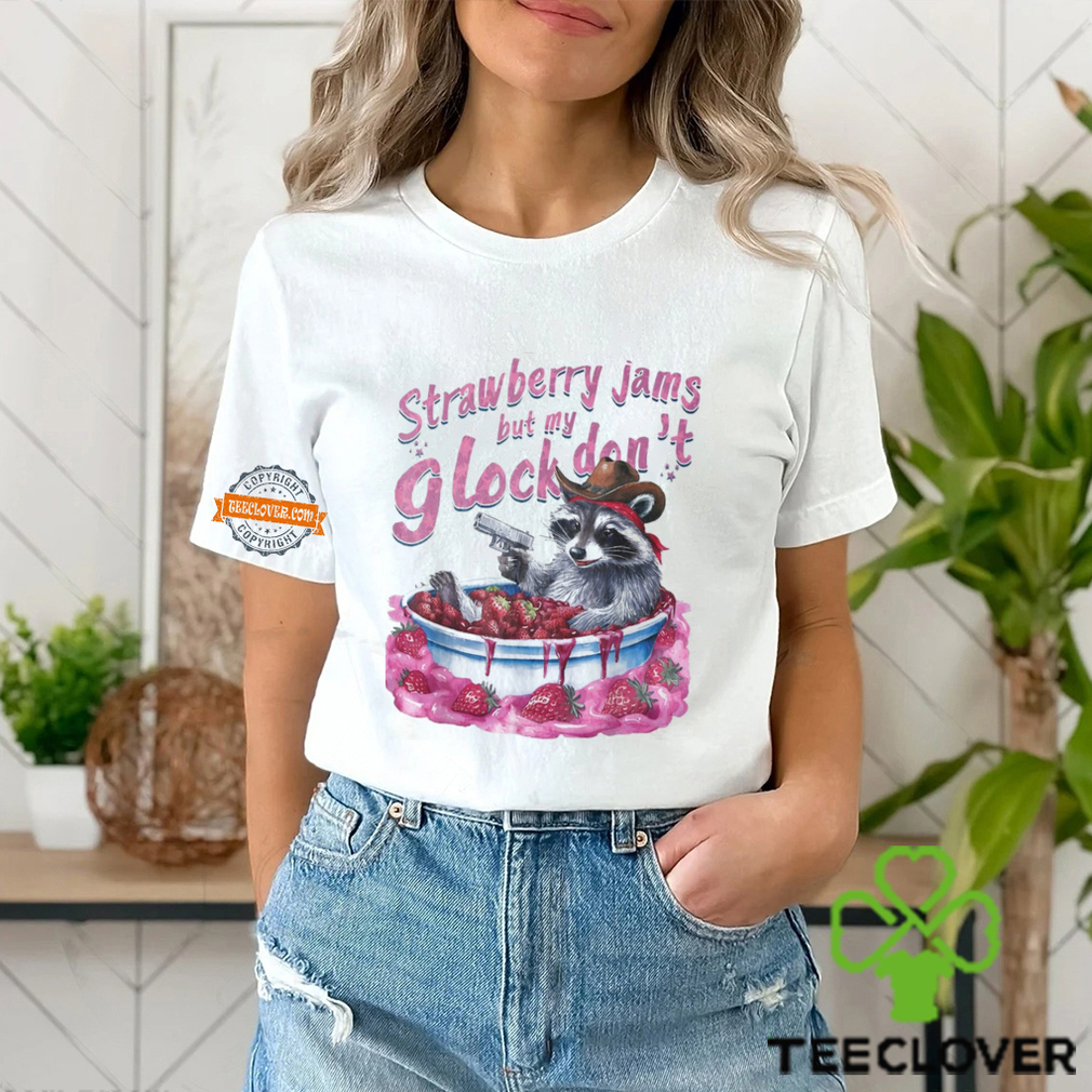 Strawberry Jams But My Glock Don't hoodie, sweater, longsleeve, shirt v-neck, t-shirt s