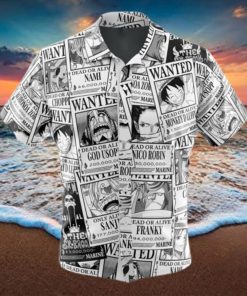 Strawhat One Piece Button Up Hawaiian Shirt