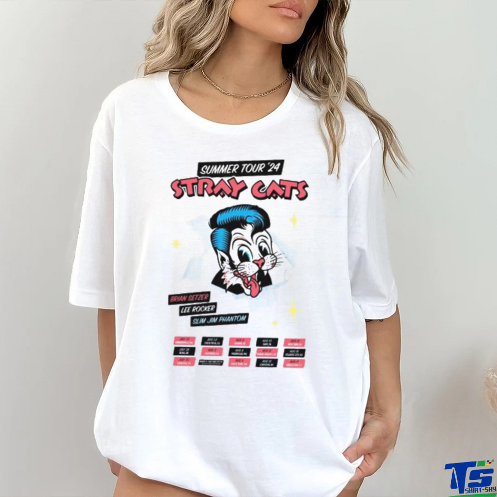 Stray Cats Summer Tour 2024 Shirt Stray Cats Summer Tour 2024 Shirt