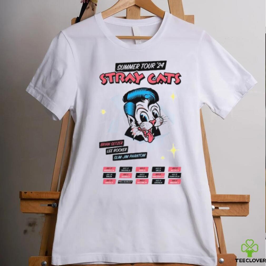 Stray Cats Summer Tour 2024 Shirt Stray Cats Summer Tour 2024 Shirt