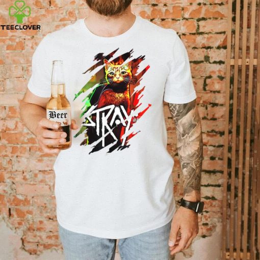 Stray Lazy Cat Game, Cool Design T Shirt