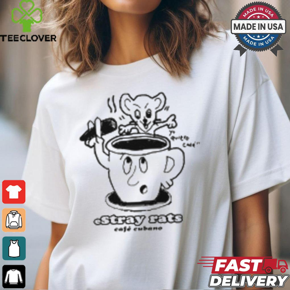 Stray Rats Secret Coffee Tee shirt Stray Rats Secret Coffee Tee shirt