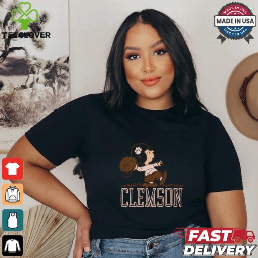 Streaker Sports Peanuts x Clemson Quarterback Tee shirt