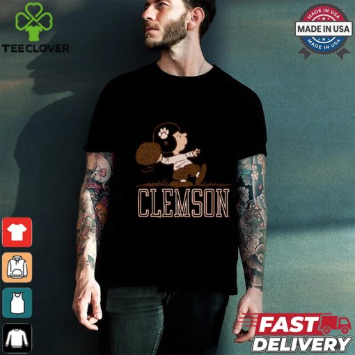 Streaker Sports Peanuts x Clemson Quarterback Tee shirt