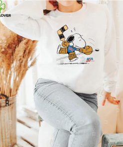 Streaker sport x Peanuts usa hockey Snoopy goalie t hoodie, sweater, longsleeve, shirt v-neck, t-shirt