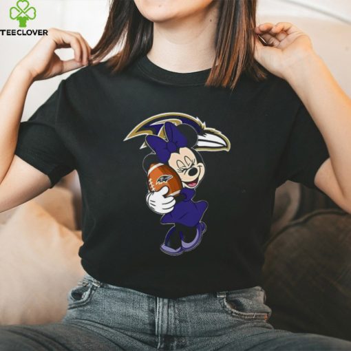 Stream NFL Baltimore Ravens Minnie Mouse Ball T Shirt