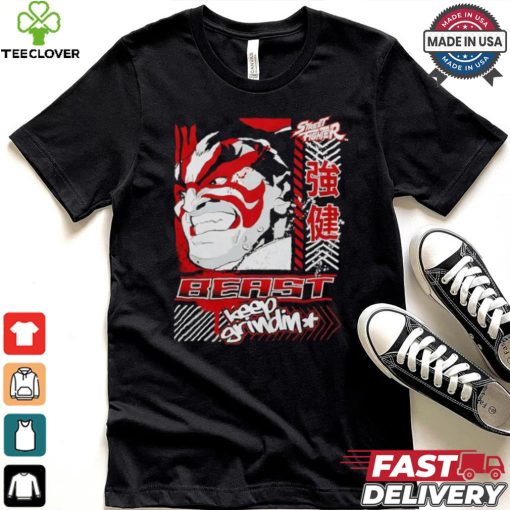 Street Fighter E Honda Beast Grindin art shirt