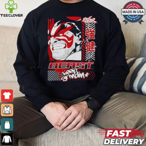 Street Fighter E Honda Beast Grindin art shirt