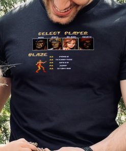 Streets Of Rage 2 Select Blaze shirt