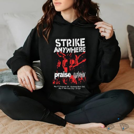 Strike Anywhere May 3 2024 Richmond Music Hall Richmond VA Shirt