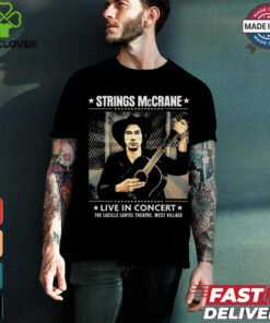String McCrane Hold On To Me Darling Live In Concert T shirt