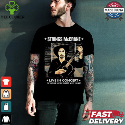 String McCrane Hold On To Me Darling Live In Concert T shirt