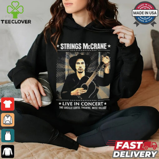 String McCrane Hold On To Me Darling Live In Concert T shirt