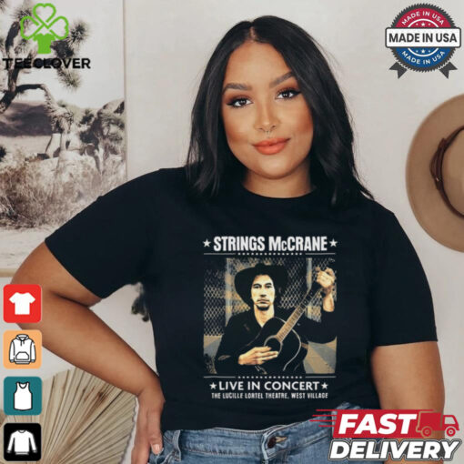 String McCrane Hold On To Me Darling Live In Concert T shirt