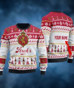 Stroh’s Beer Ugly Christmas Sweater