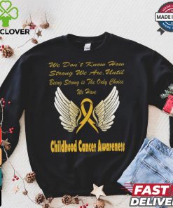 Strong Childhood Cancer Awareness hoodie, sweater, longsleeve, shirt v-neck, t-shirt