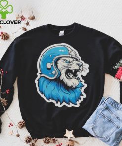Strong Detroit Lion Wearing Helmet shirt 4 Strong Detroit Lion Wearing Helmet shirt