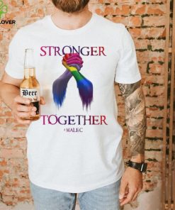 Stronger Together Malec Shadowhunters Lgbtq Shirt