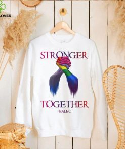 Stronger Together Malec Shadowhunters Lgbtq Shirt