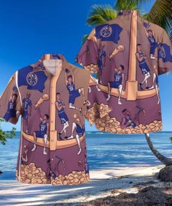 Struck Gold Denver Nuggets Basketball NBA Champions Hawaiian Shirt