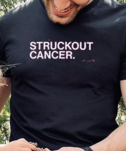 Struckout Cancer Hoodie shirt