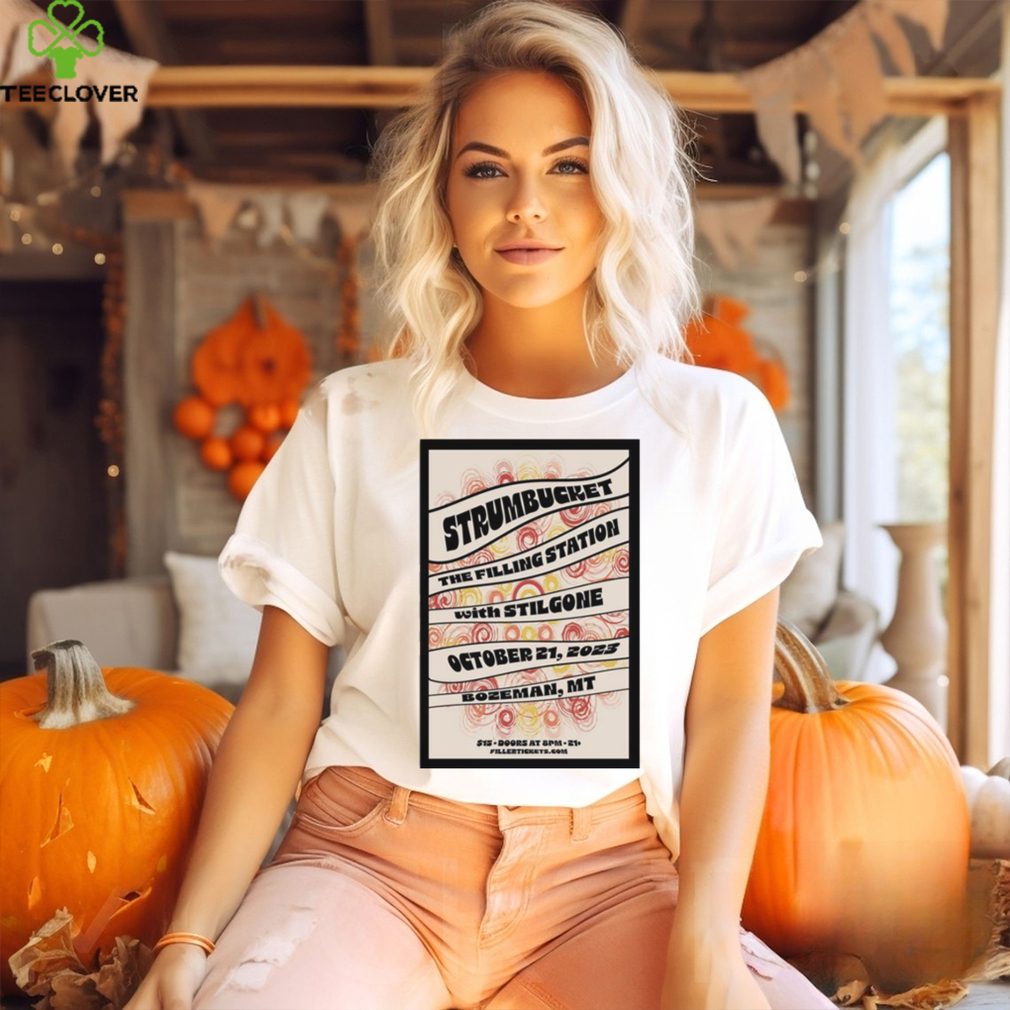 Strumbucket october 21 2023 bozeman mt poster shirt