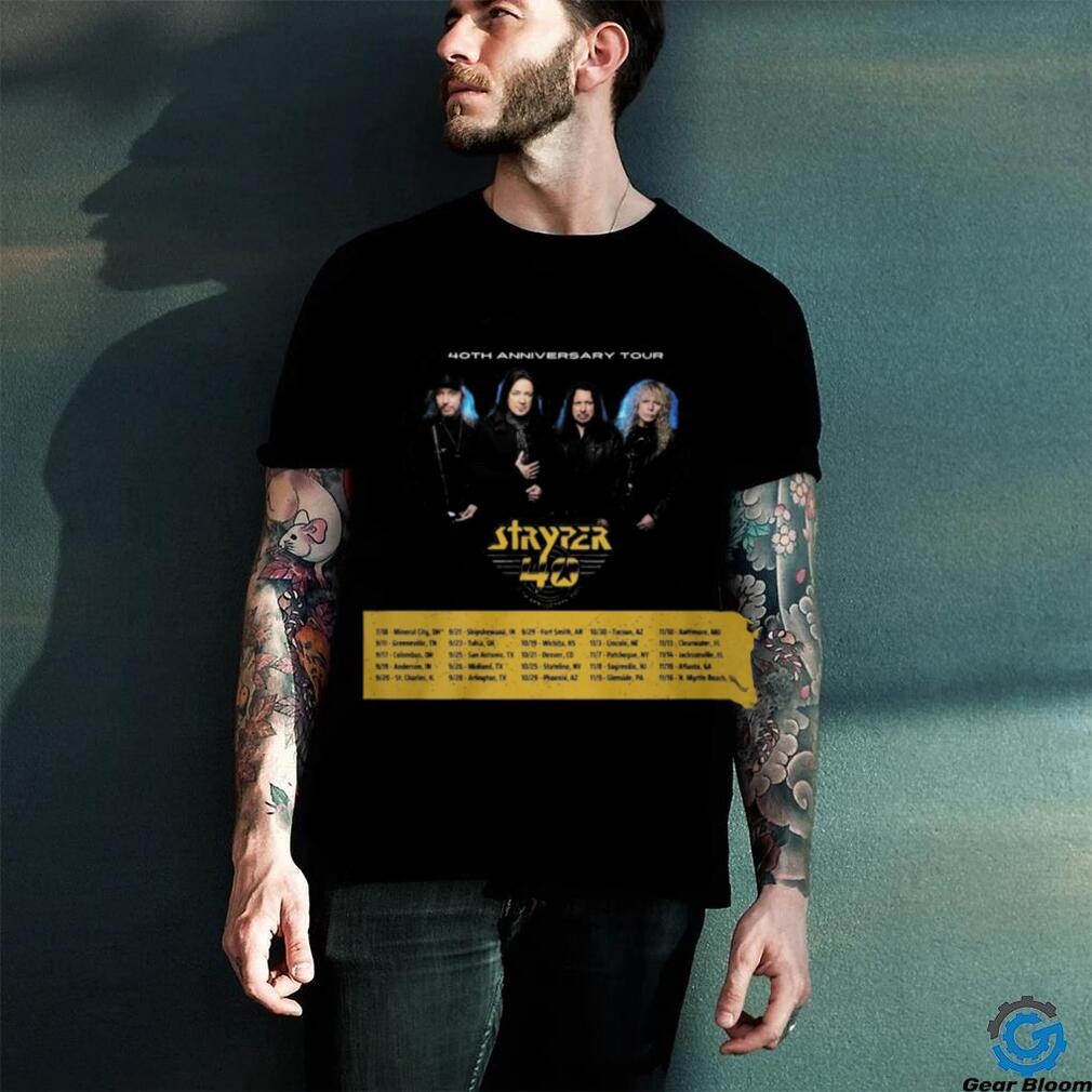 Stryper 40th Anniversary Tour 2024 Shirt Stryper 40th Anniversary Tour 2024 Shirt