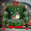 Studio Ghibli Calcifer Ugly Christmas Sweater “May All Your Bacon Burn”
