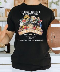 Studio Ghibli Miyazaki Hayao 1985 2023 Thank You For The Memories Unisex T Shirt