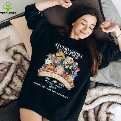 Studio Ghibli Miyazaki Hayao 1985 2023 Thank You For The Memories Unisex T Shirt