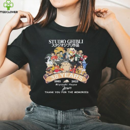 Studio Ghibli Miyazaki Hayao 1985 2023 Thank You For The Memories Unisex T Shirt