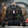 NFL Fans Green Bay Packers Santa Claus Snowman Christmas Ugly Sweater For Men Women