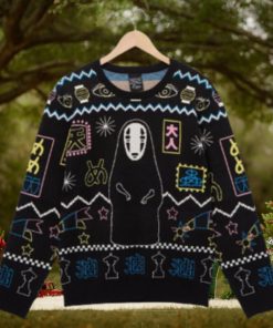 Studio Ghibli Spirited Away No Face Holiday Sweater   BoxLunch Exclusive